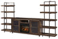 Starmore 3-Piece Wall Unit with Electric Fireplace