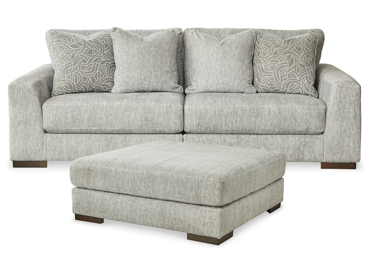 Regent Park 2-Piece Sectional with Ottoman