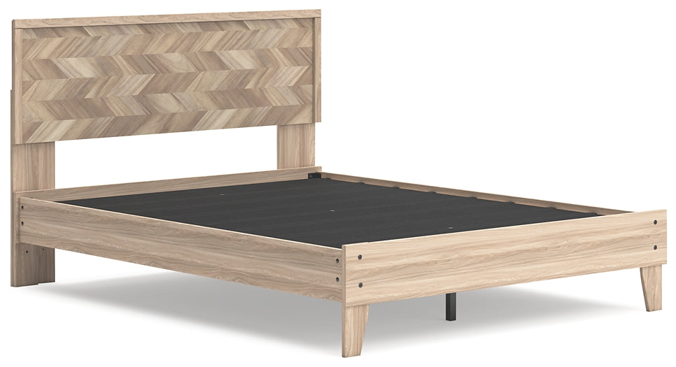 Battelle  Panel Platform Bed