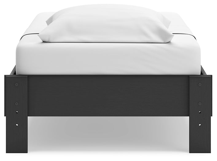 Socalle Twin Platform Bed with Dresser and Nightstand