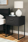 Socalle Twin Panel Headboard with Dresser and 2 Nightstands