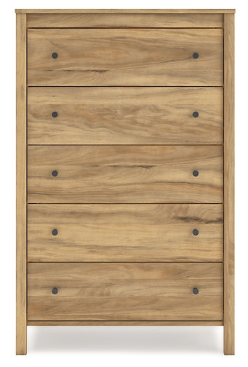 Bermacy Queen Panel Headboard with Dresser, Chest and Nightstand