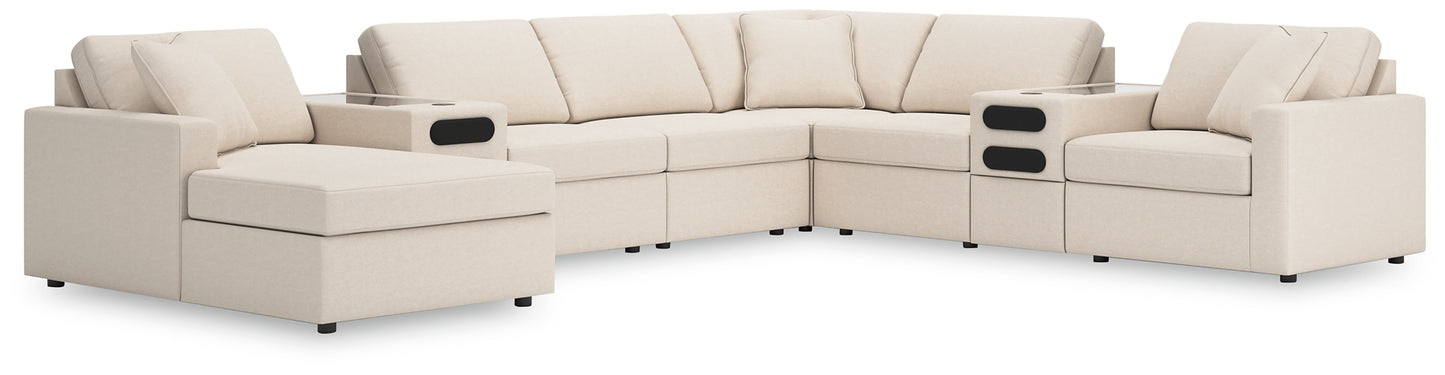 Modmax 8-PC Sectional with Chaise and Audio Consoles