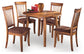 Berringer Dining Table and 4 Chairs