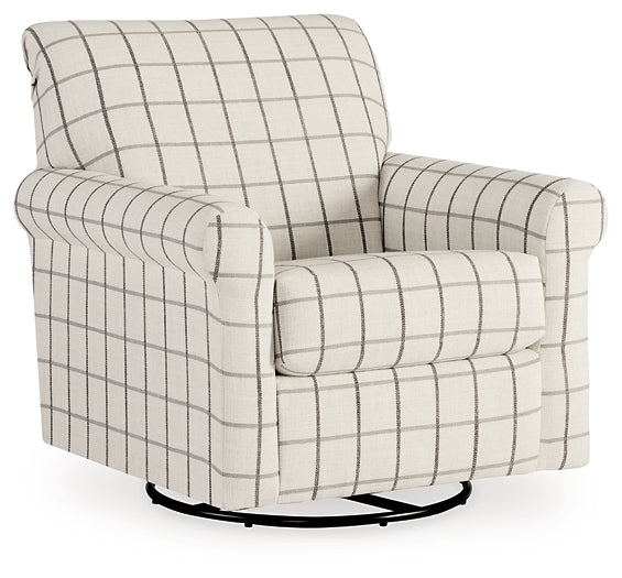 Davinca Swivel Glider Accent Chair Kaufman's Furniture